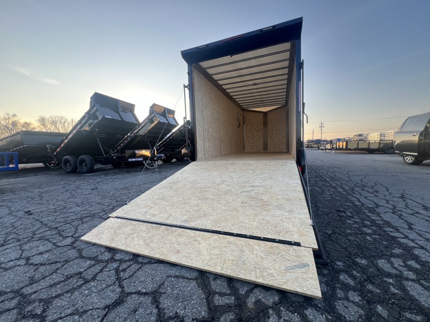 New 2026 Look Trailers 7X18 10K Element SE Ramp Door Cargo / Enclosed Trailer