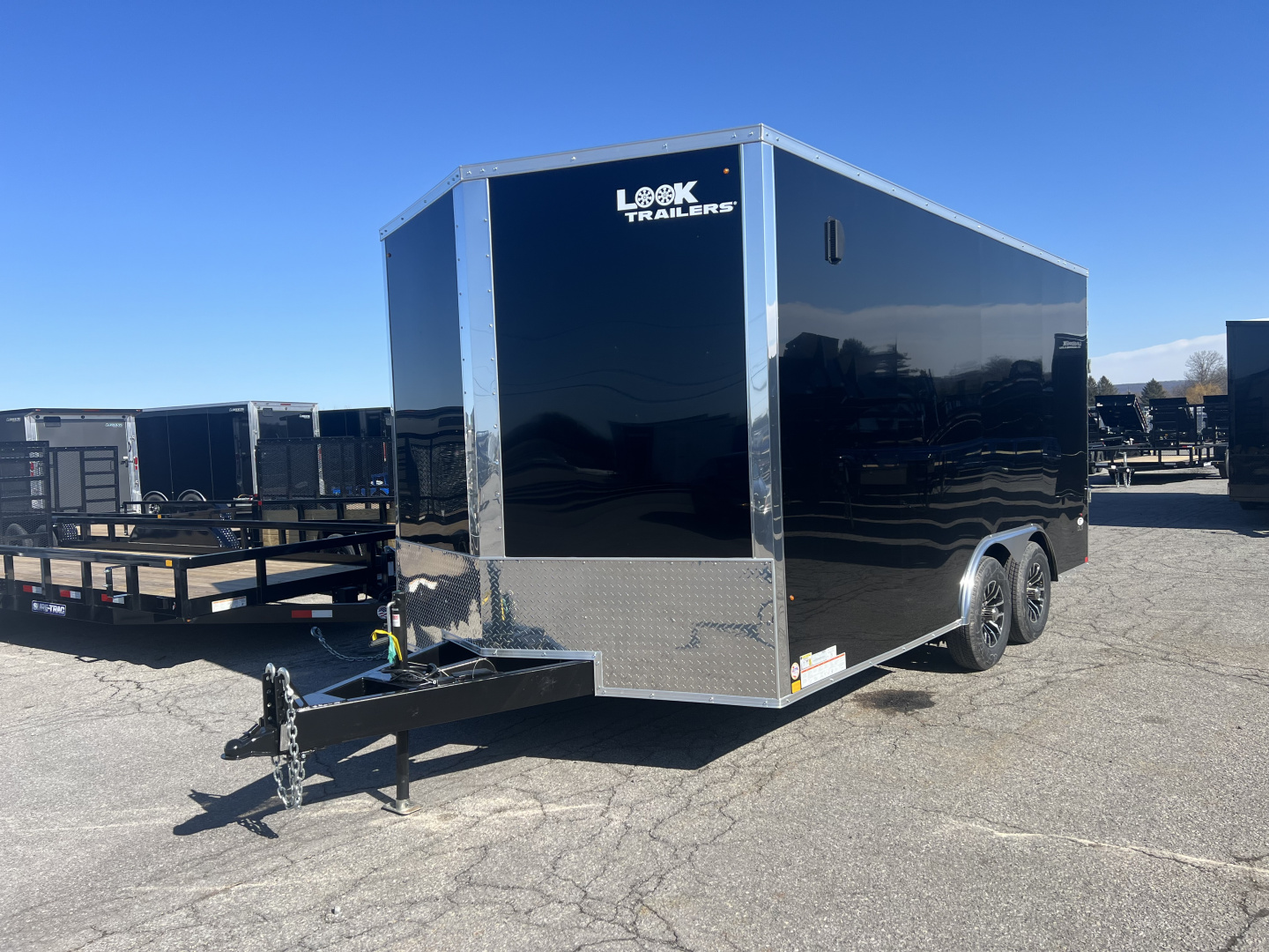New 2026 Look Trailers 8.5x16 10K RAMP DOOR ST DLX Cargo / Enclosed Trailer