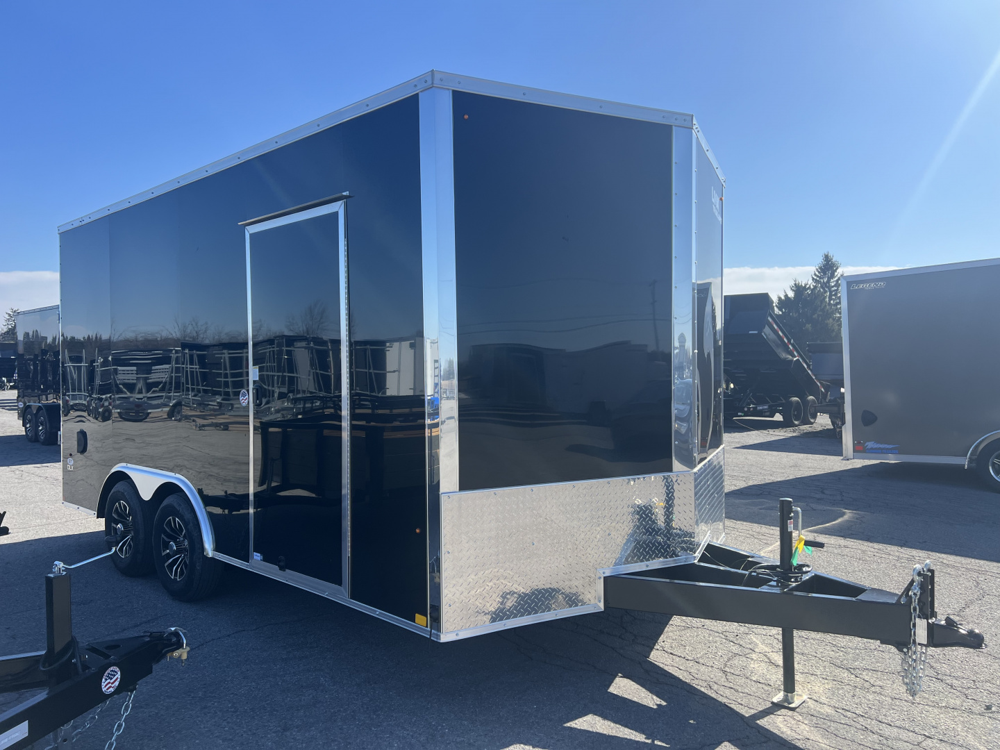 New 2026 Look Trailers 8.5x16 10K RAMP DOOR ST DLX Cargo / Enclosed Trailer