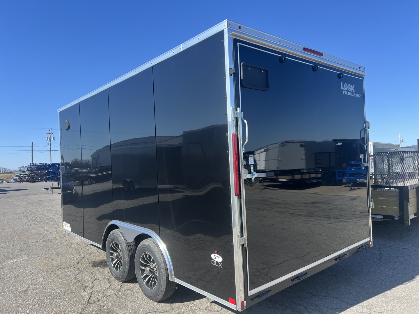 New 2026 Look Trailers 8.5x16 10K RAMP DOOR ST DLX Cargo / Enclosed Trailer