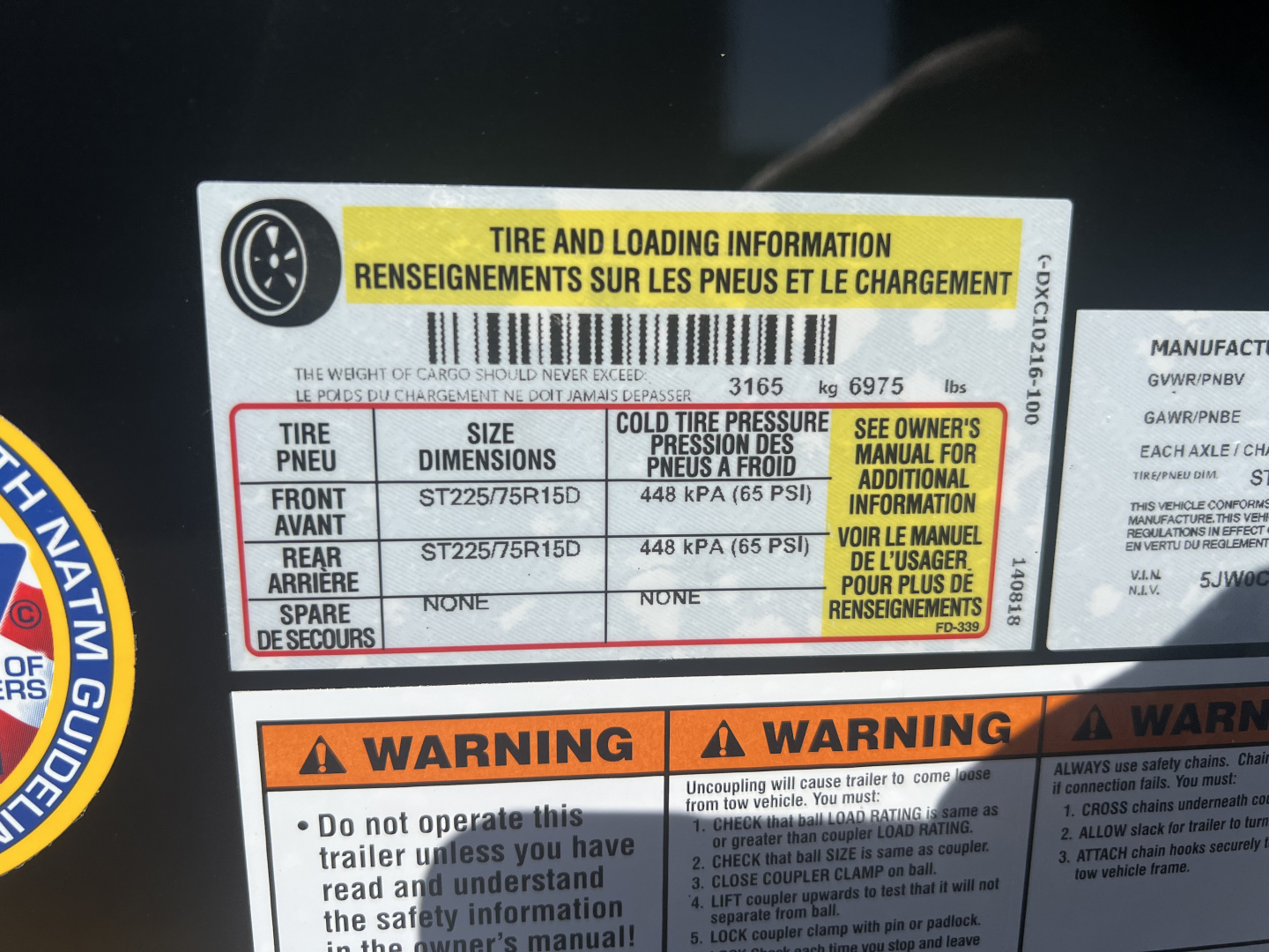 New 2026 Look Trailers 8.5x16 10K RAMP DOOR ST DLX Cargo / Enclosed Trailer