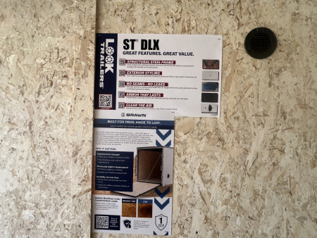 New 2026 Look Trailers 8.5x16 10K RAMP DOOR ST DLX Cargo / Enclosed Trailer