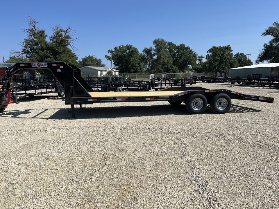 New 2026 Double A 102"x24' Gooseneck 14K