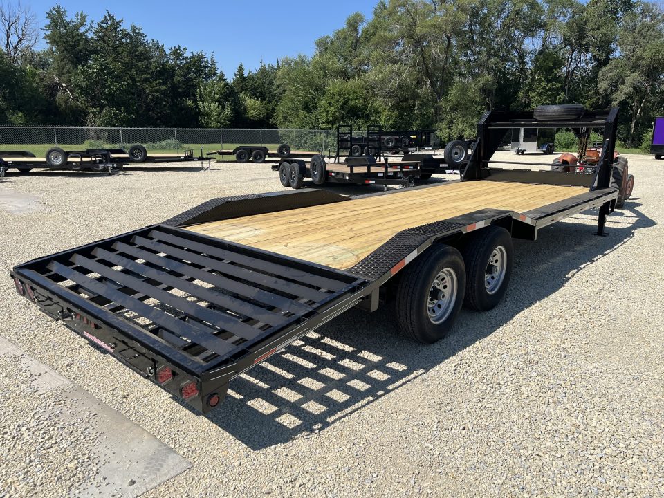 New 2026 Double A 102"x24' Gooseneck 14K