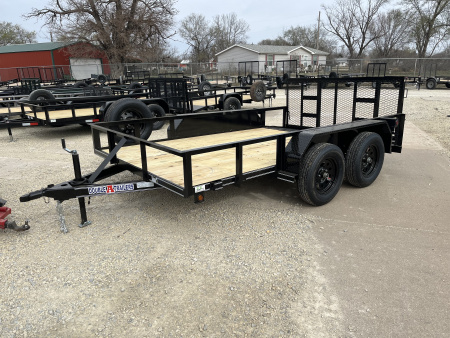 New 2026 Double A 83 x12' Dovetail Utility Trailer Utility Trailer