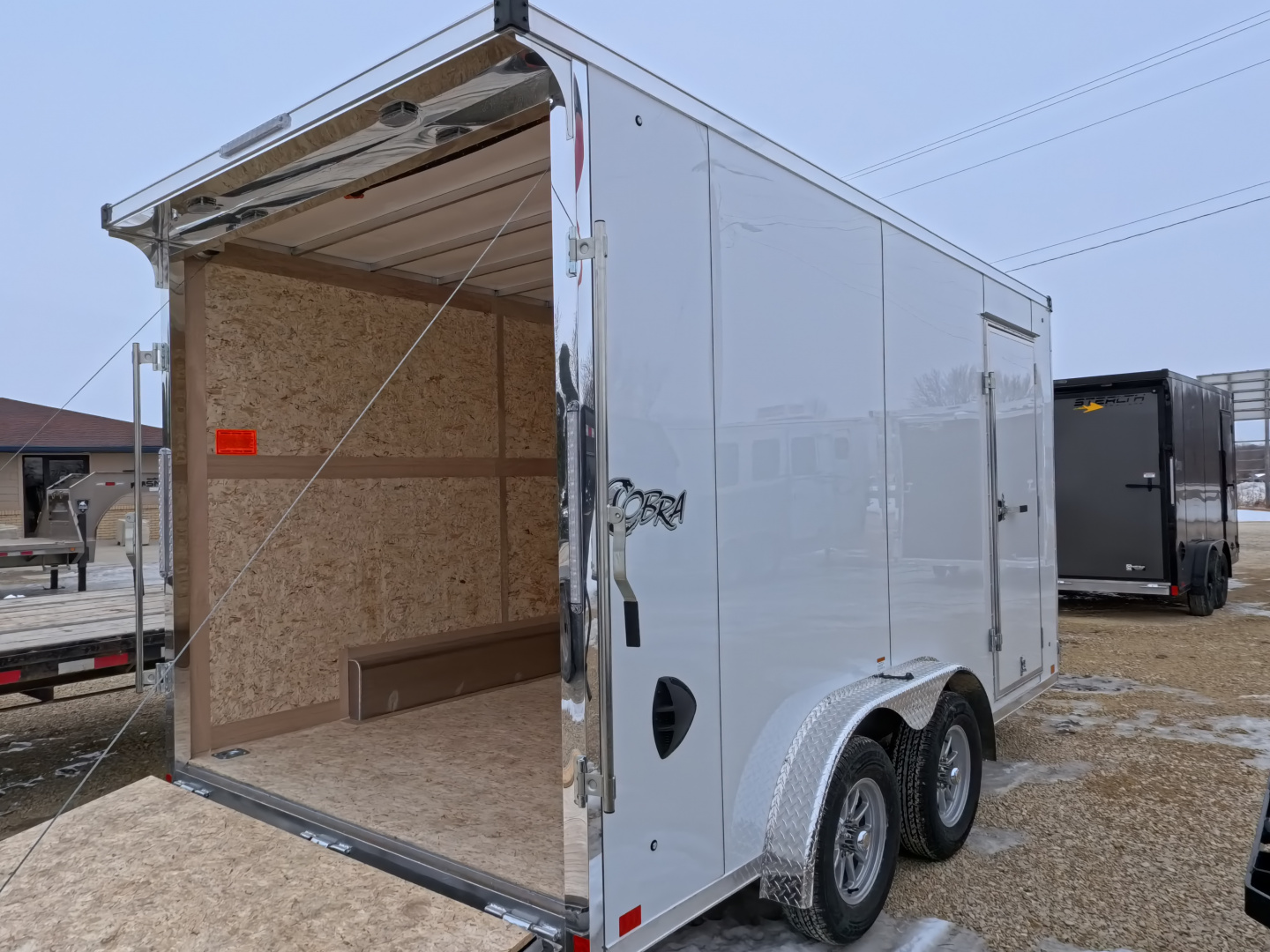 New 2026 Stealth Trailers 7.5 x 14 x 7 Cobra Enclosed Cargo with 7K GVWR, Torsion Axles & Lightlid Roof