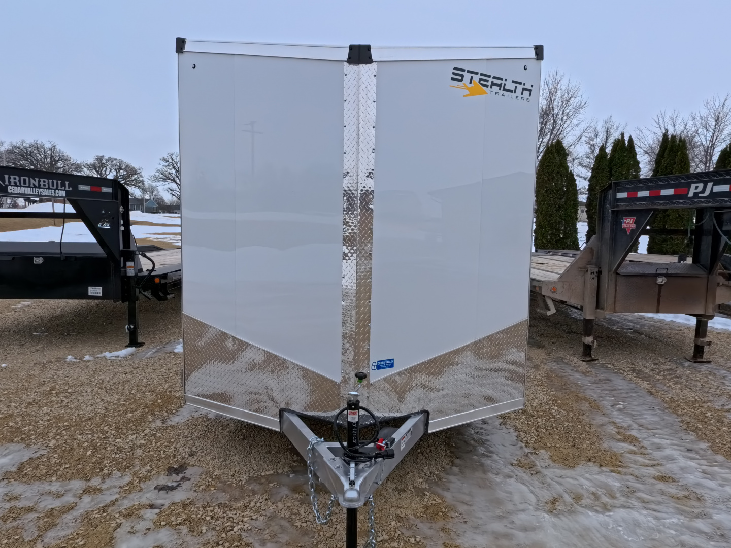 New 2026 Stealth Trailers 7.5 x 14 x 7 Cobra Enclosed Cargo with 7K GVWR, Torsion Axles & Lightlid Roof