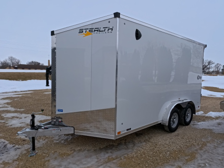 New 2026 Stealth Trailers 7.5 x 14 x 7 Cobra Enclosed Cargo with 7K GVWR, Torsion Axles & Lightlid Roof
