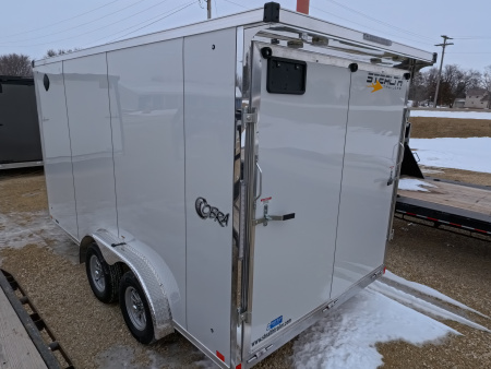 New 2026 Stealth Trailers 7.5 x 14 x 7 Cobra Enclosed Cargo with 7K GVWR, Torsion Axles & Lightlid Roof