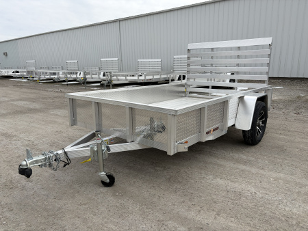 New 2026 Sport Haven AUT610DS (6' x 10') 2.9K Utility Trailer w/ ATP Sides