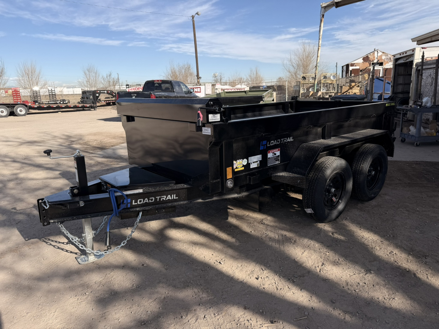 New 2026 Load Trail 5-10 Dump Ram Style 3.5K Axles