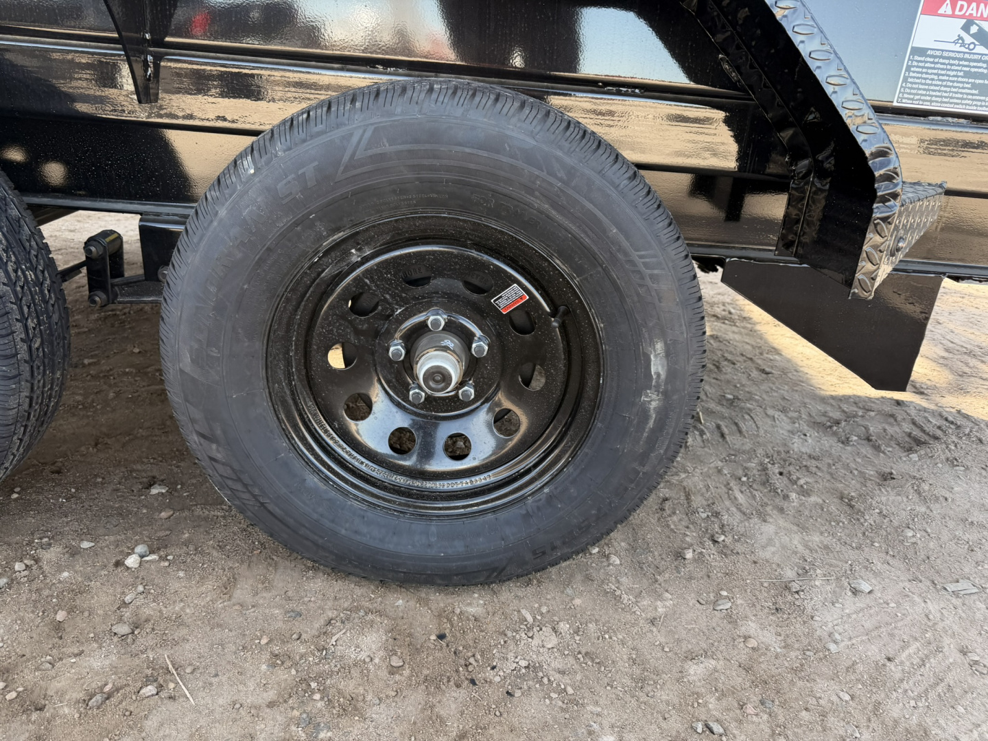 New 2026 Load Trail 5-10 Dump Ram Style 3.5K Axles