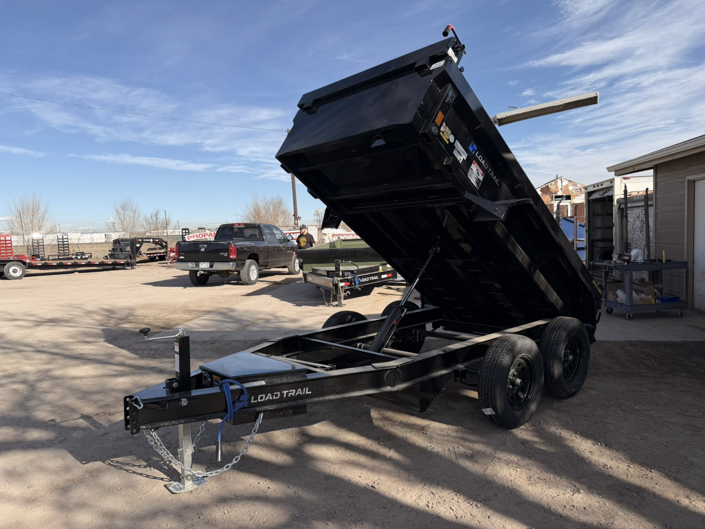 New 2026 Load Trail 5-10 Dump Ram Style 3.5K Axles