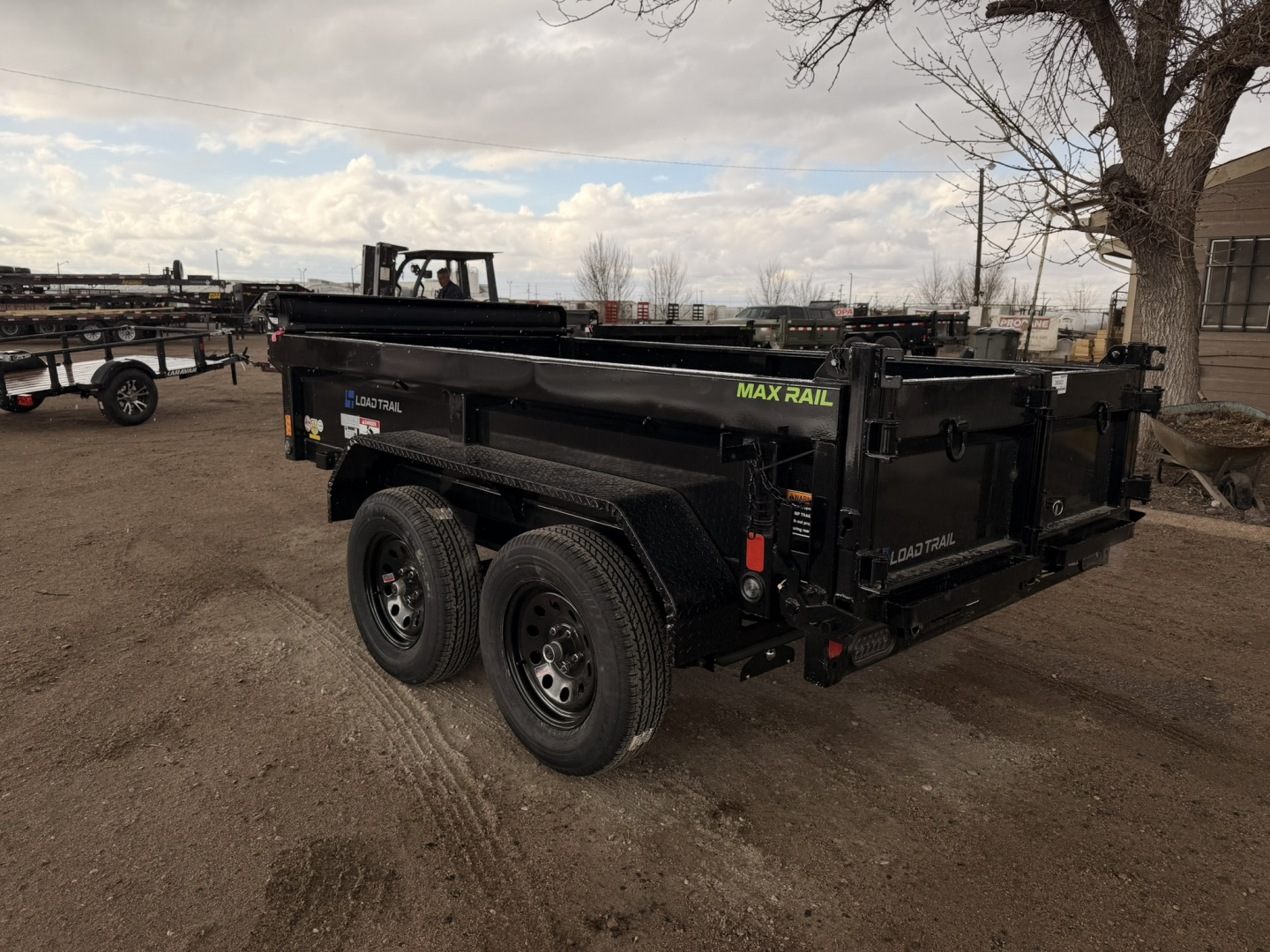 New 2026 Load Trail 5-10 Dump Ram Style 3.5K Axles