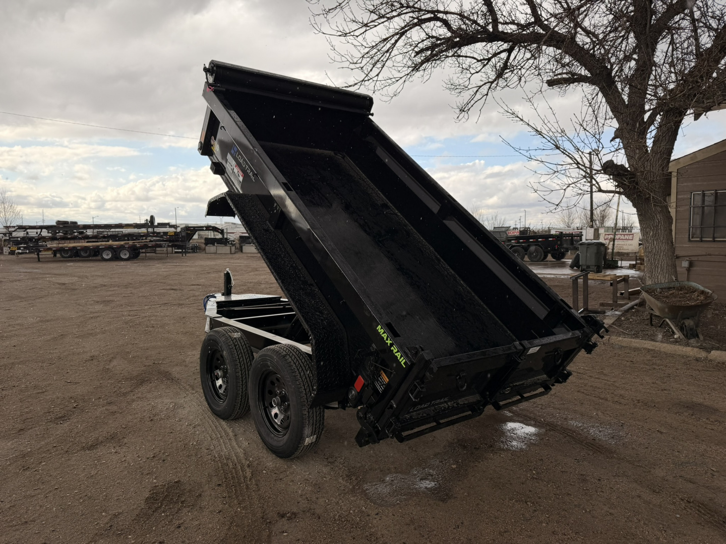 New 2026 Load Trail 5-10 Dump Ram Style 3.5K Axles