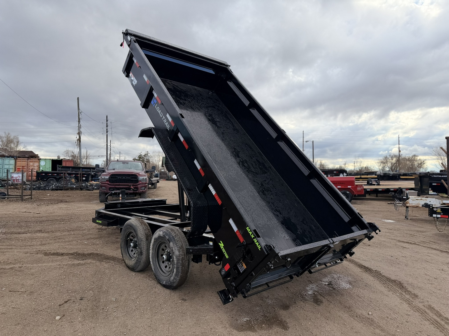 New 2026 Load Trail 7-14 Dump 7K Axles