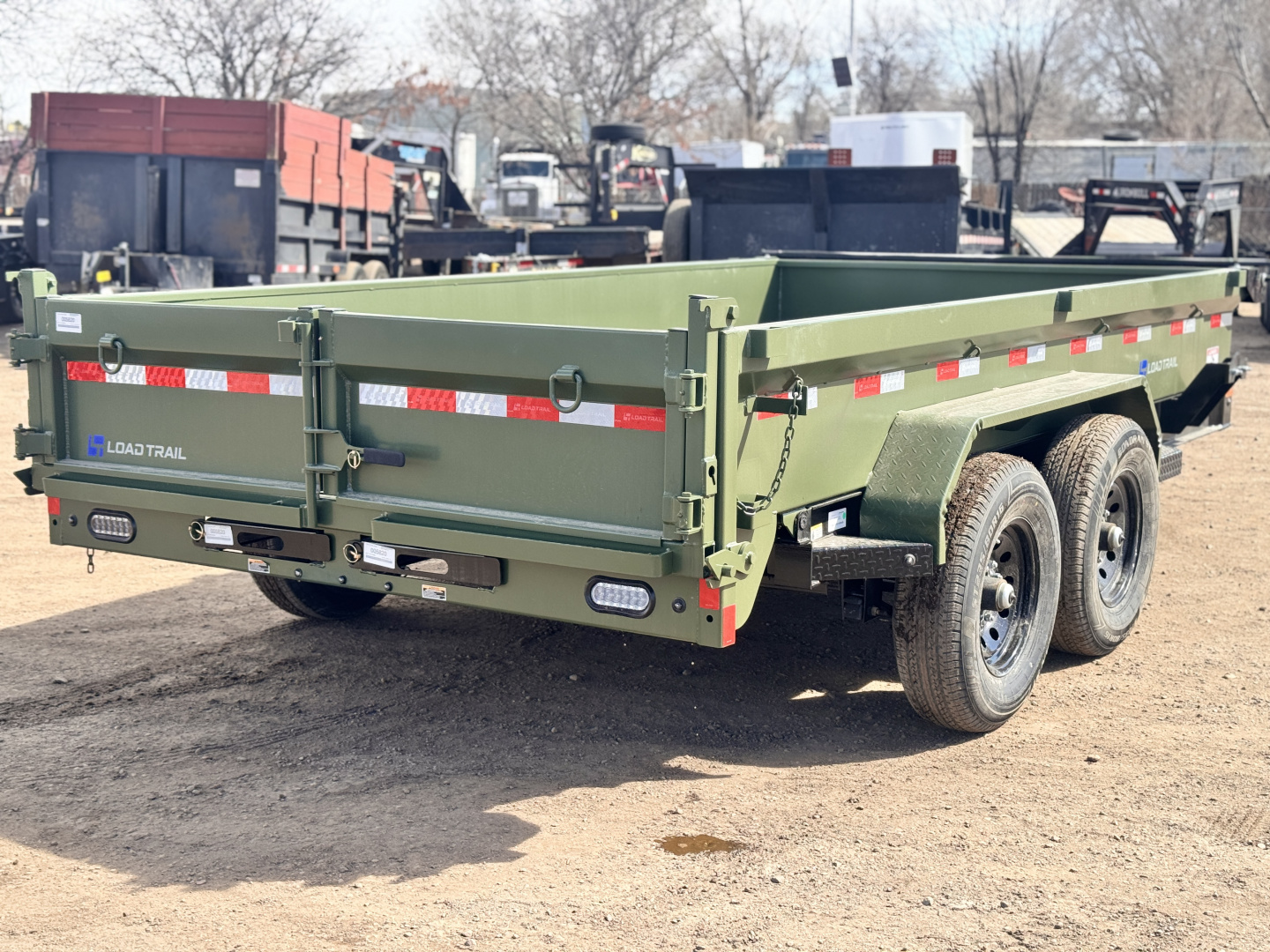 New 2026 Load Trail 7-14 Dump 7K Axles