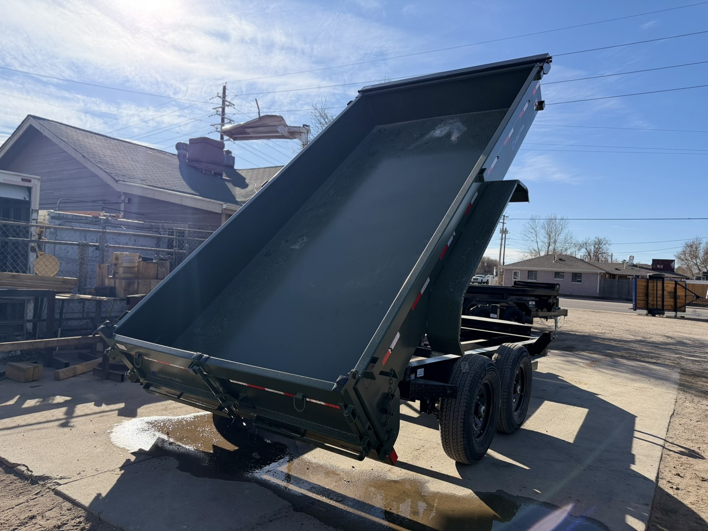 New 2026 Load Trail 7-14 Dump 7K Axles