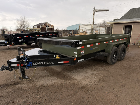 New 2026 Load Trail 7-14 Dump 7K Axles
