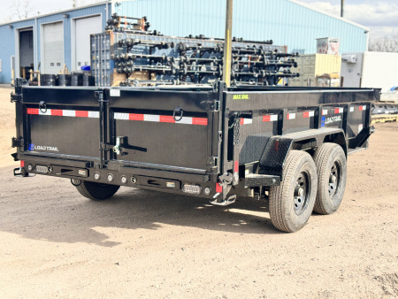 New 2026 Load Trail 7-14 Dump W/ Hydraulic Jack 7K Axles