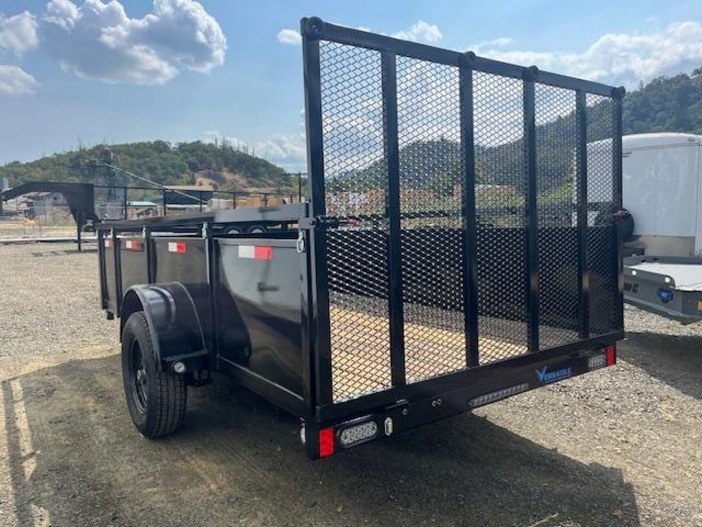 New BOX UTILITY 2026 VERSATILE BX612SA 6X12 SINGLE AXLE RAMP TRAILER
