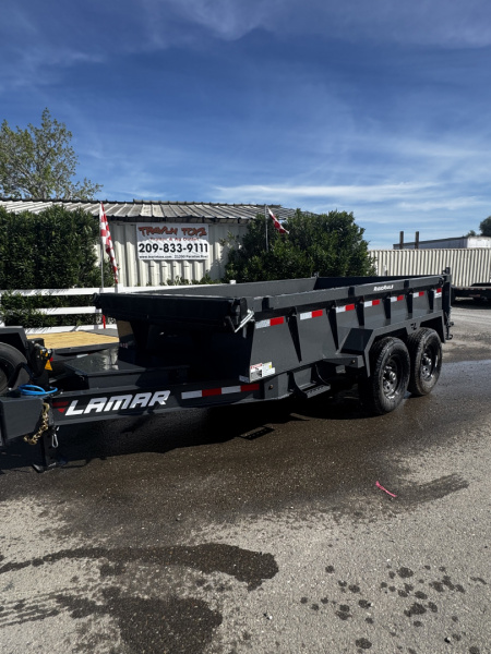 New 2026 LAMAR TRAILERS 83x12 14K DL27 Dump Trailer
