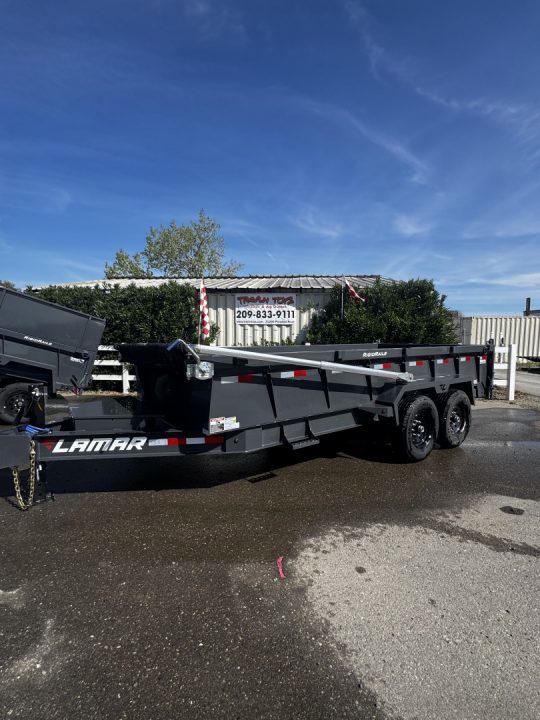 New 2026 LAMAR TRAILERS 83x16 14K DL27 Dump Trailer
