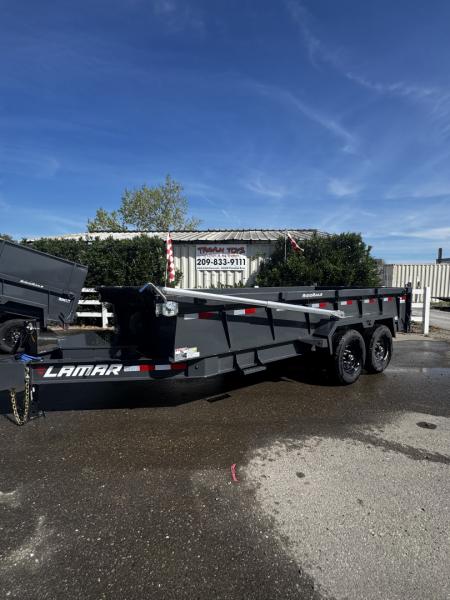 New 2026 LAMAR TRAILERS 83x16 14K DL27 Dump Trailer