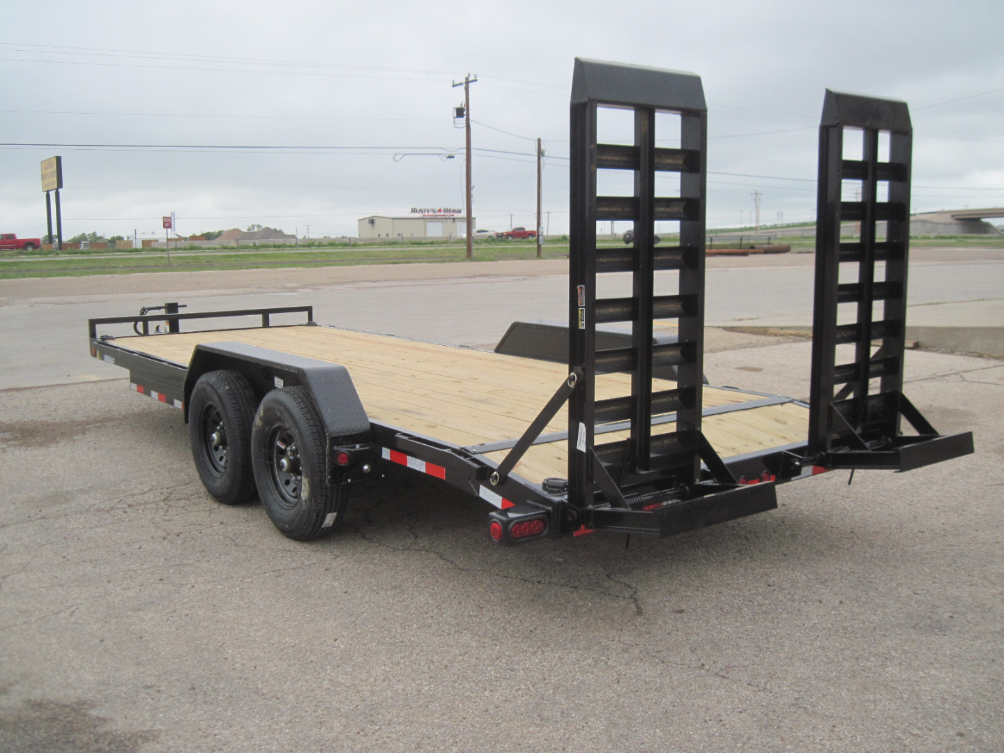 New 2025 Load Trail 83x20 Car Hauler w/ Fold-up Ramps 14k