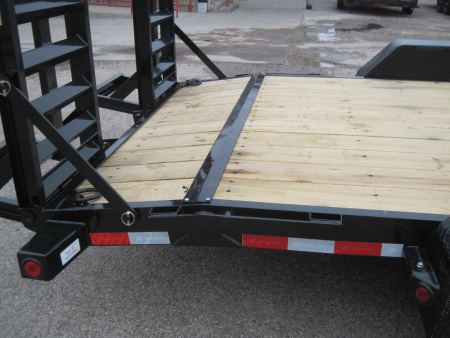 New 2025 Load Trail 83x20 Car Hauler w/ Fold-up Ramps 14k