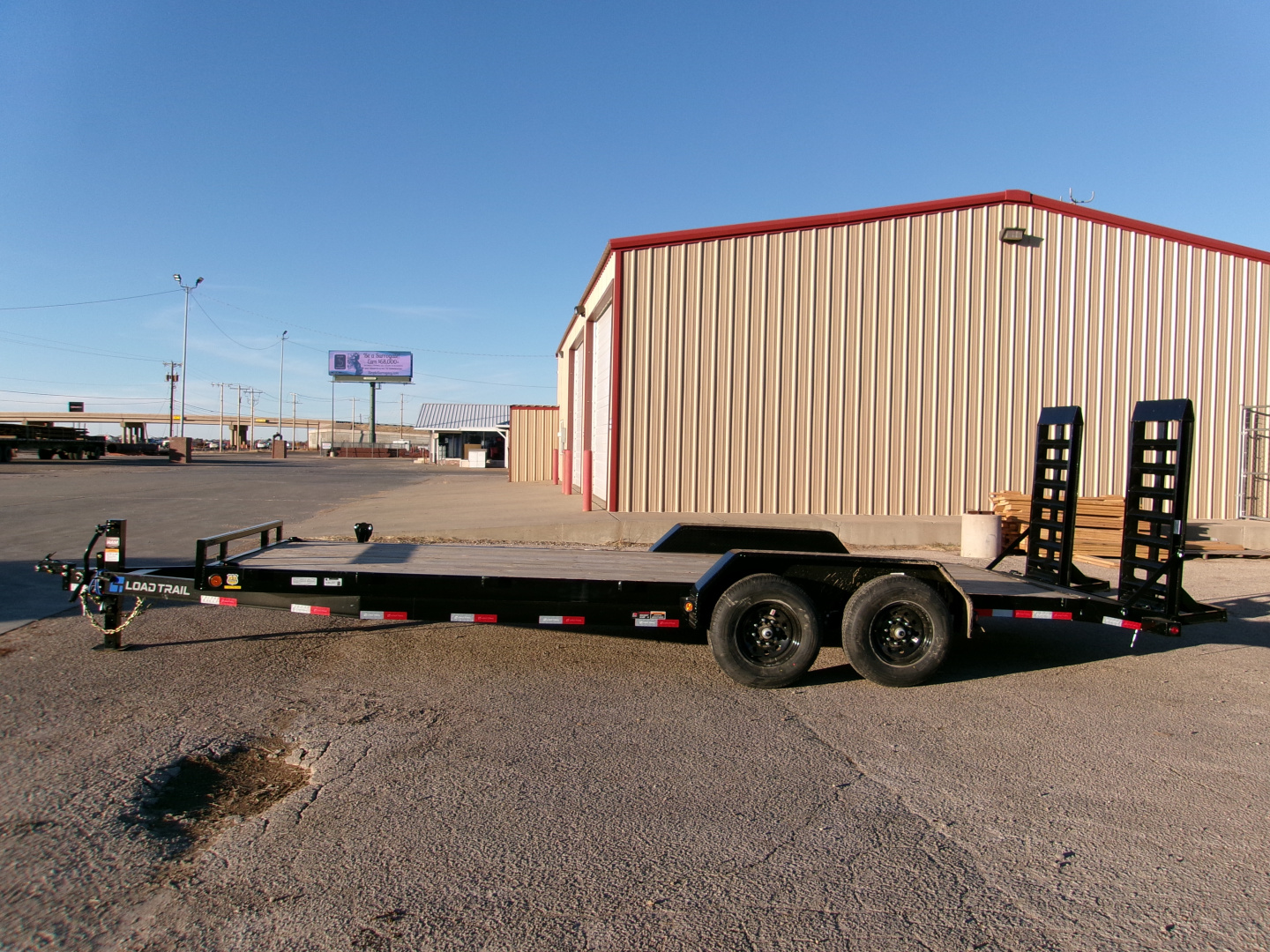 New 2026 Load Trail 83x22 Car Hauler w/ Fold-up Ramps 14k