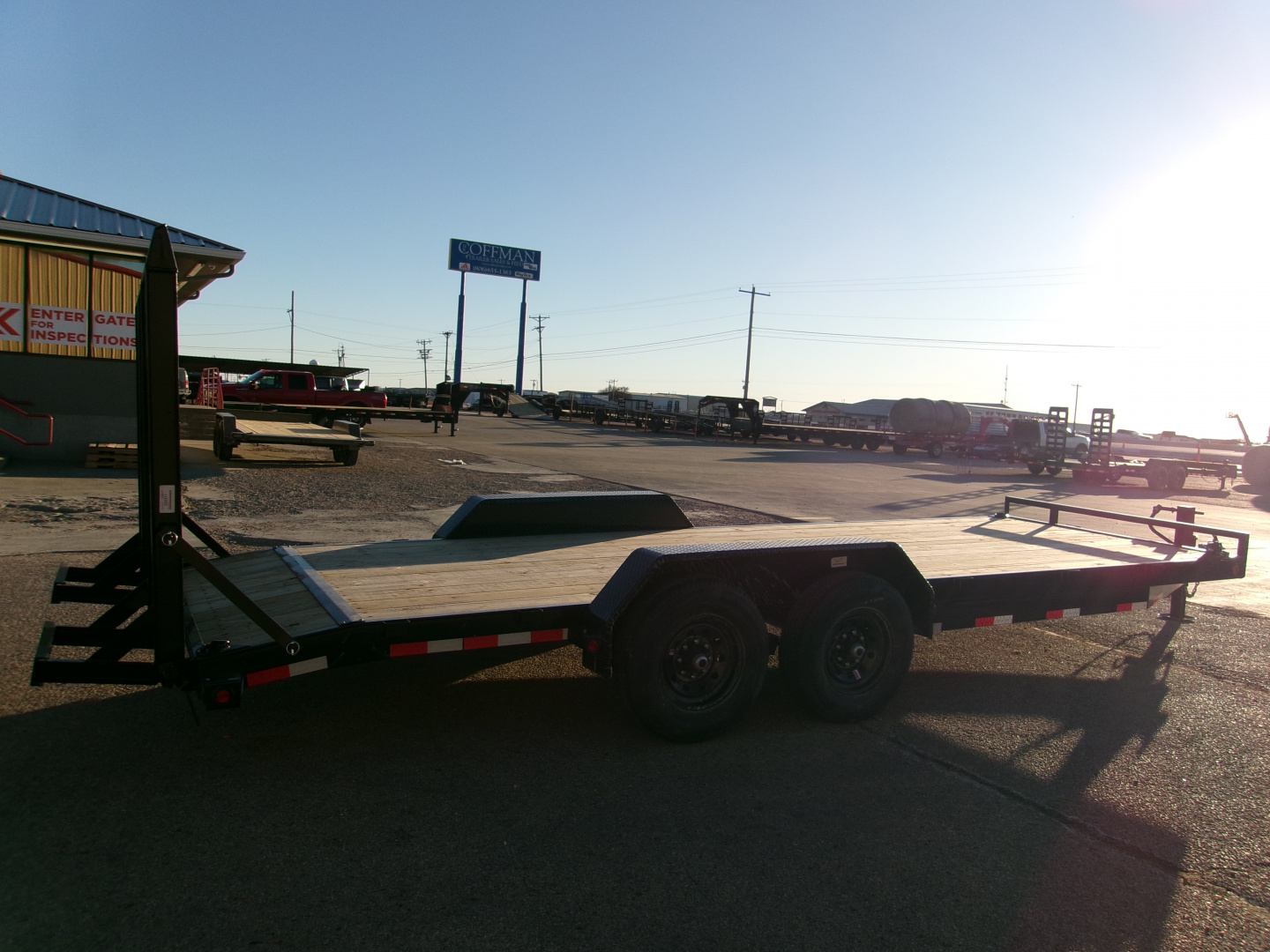 New 2026 Load Trail 83x22 Car Hauler w/ Fold-up Ramps 14k