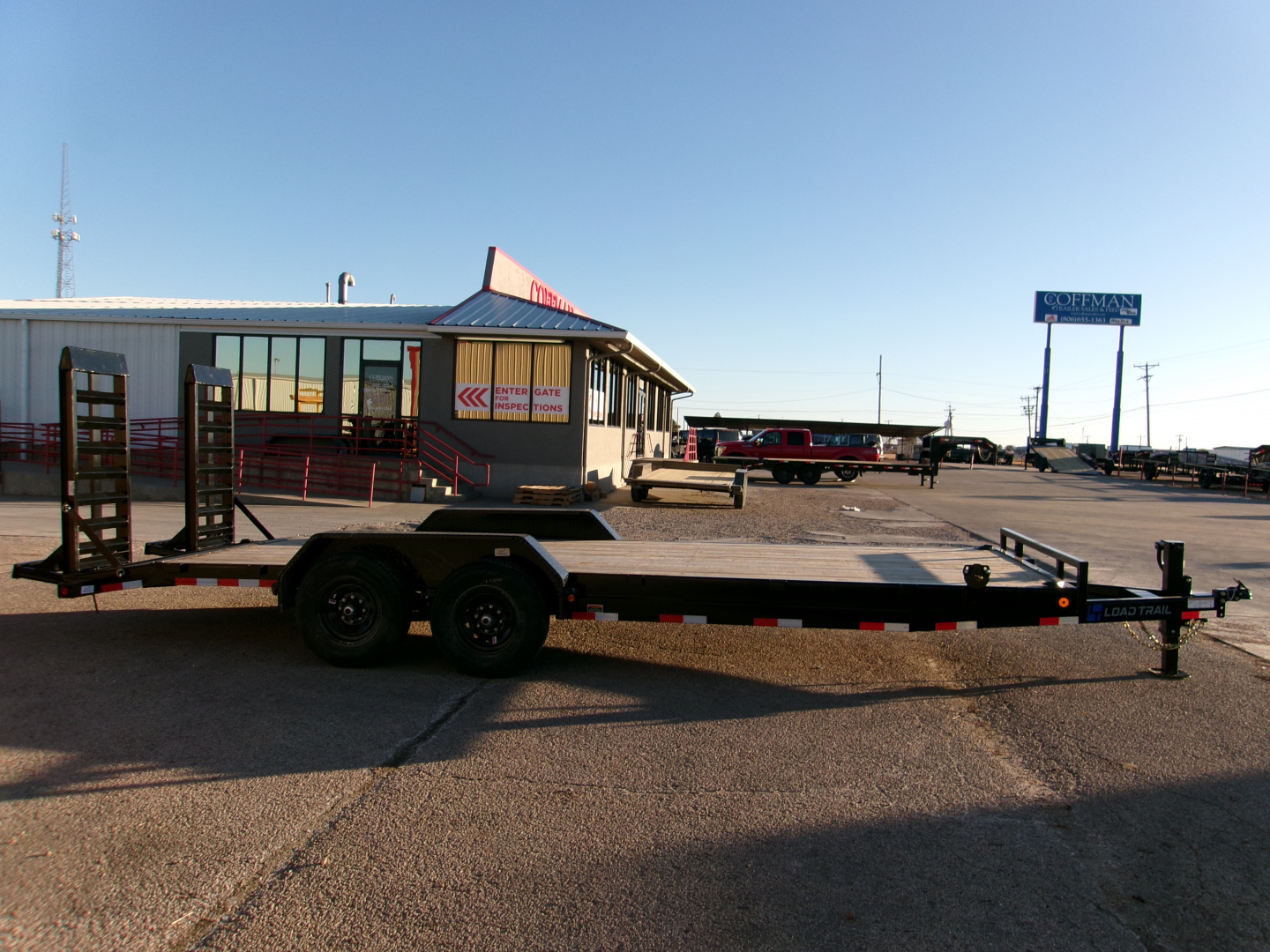 New 2026 Load Trail 83x22 Car Hauler w/ Fold-up Ramps 14k