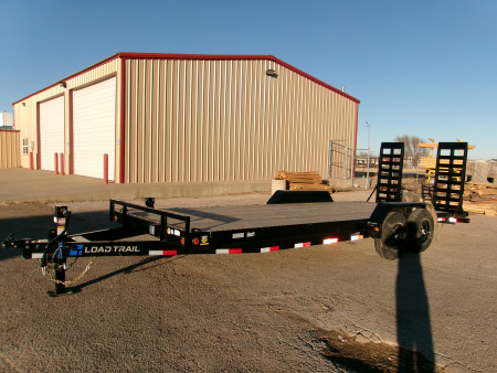 New 2026 Load Trail 83x22 Car Hauler w/ Fold-up Ramps 14k