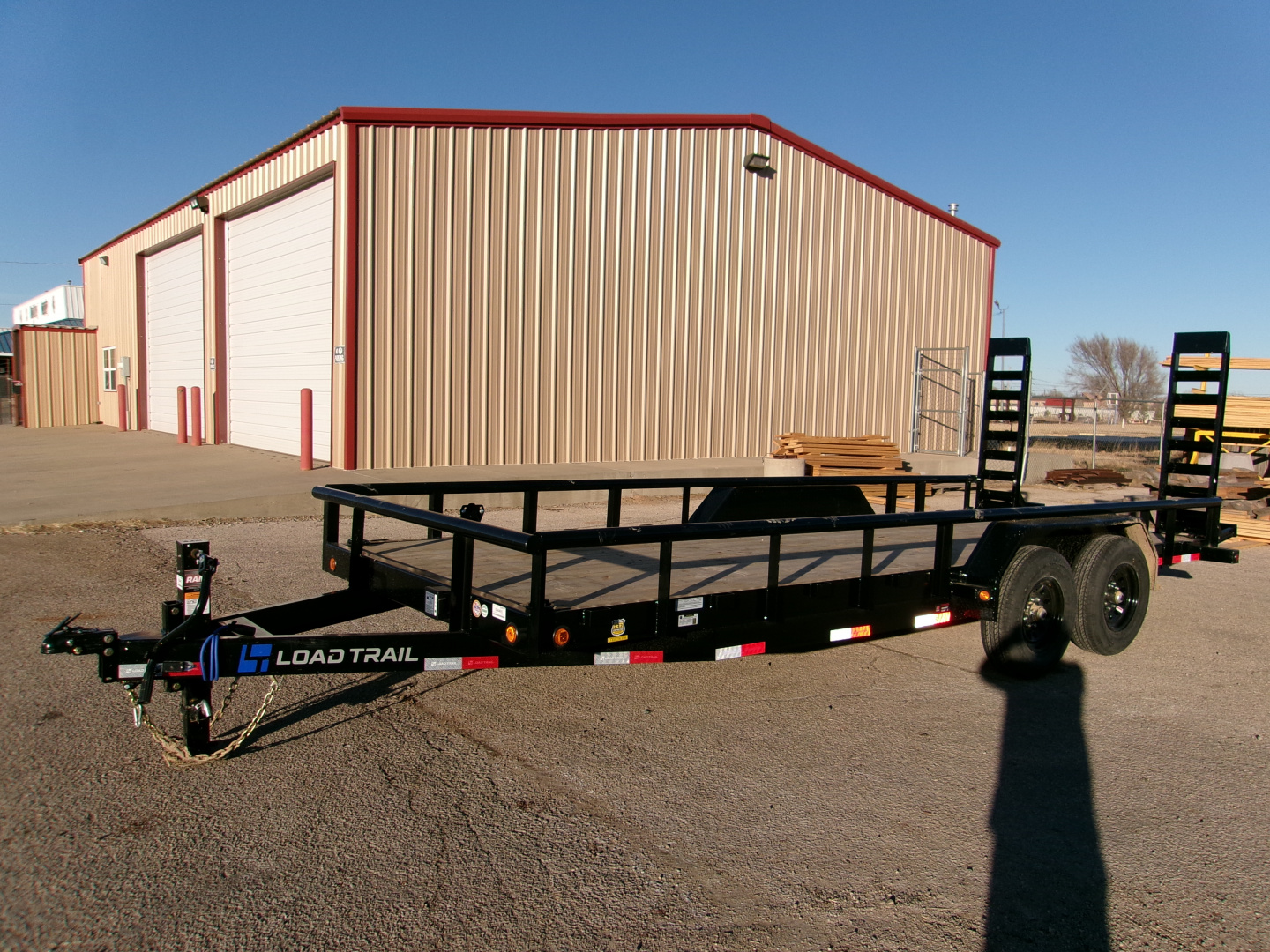 New 2026 Load Trail 83x20 HD Utility w/ Fold-up Ramps 14k