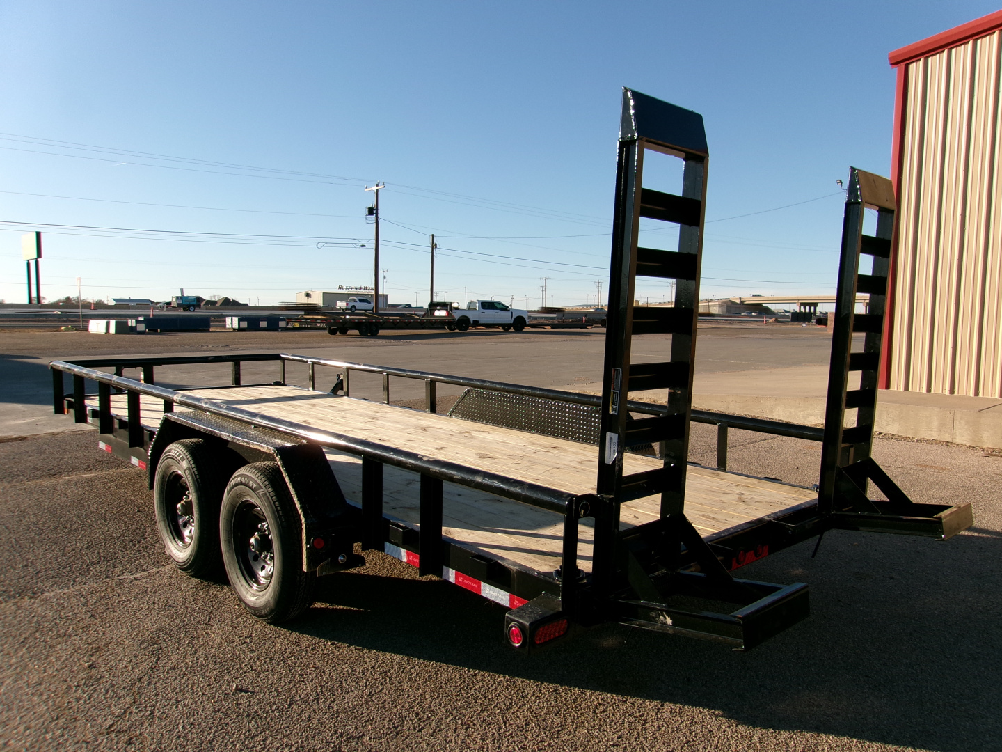 New 2026 Load Trail 83x20 HD Utility w/ Fold-up Ramps 14k