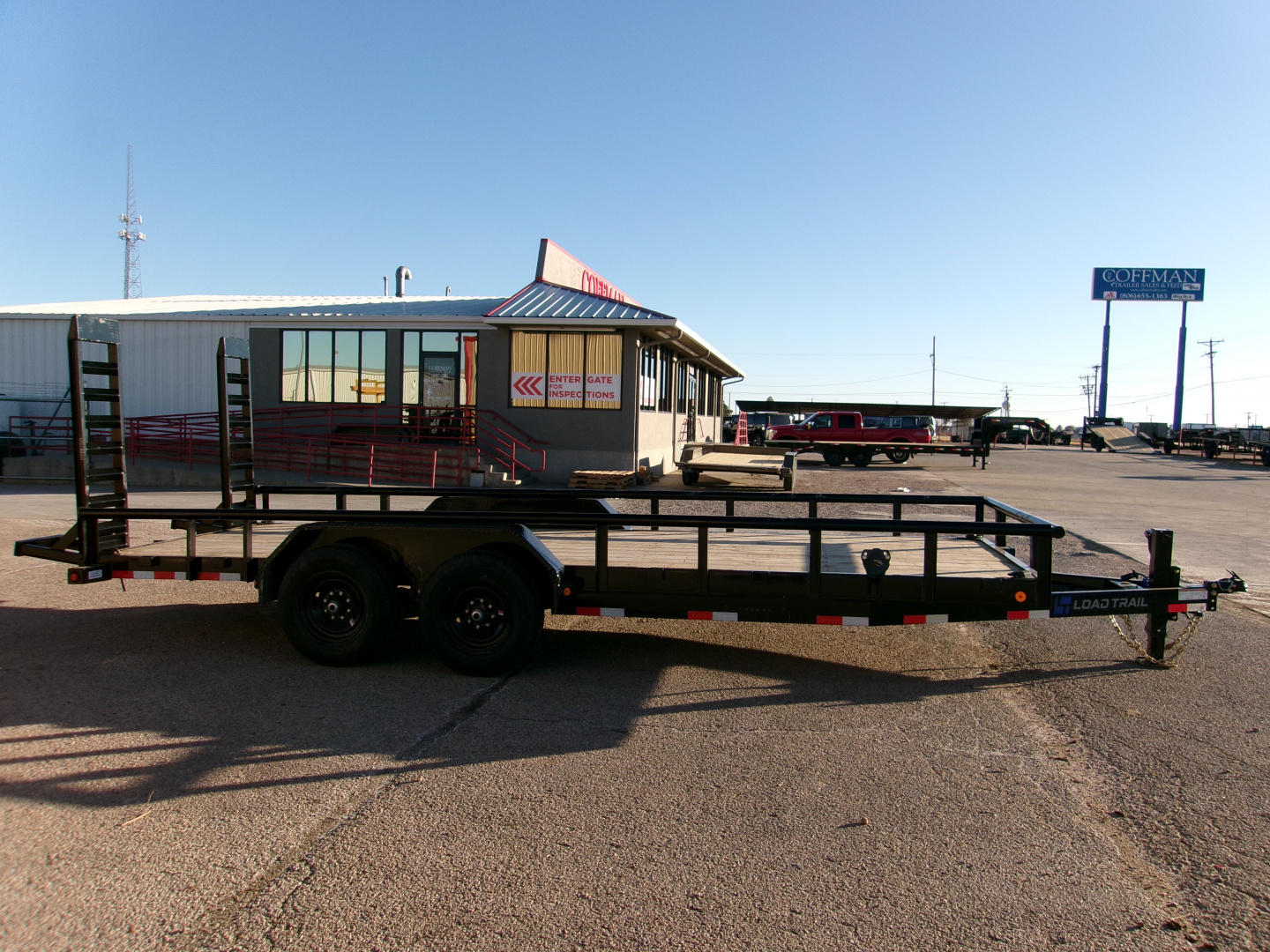 New 2026 Load Trail 83x20 HD Utility w/ Fold-up Ramps 14k