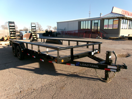 New 2026 Load Trail 83x20 HD Utility w/ Fold-up Ramps 14k