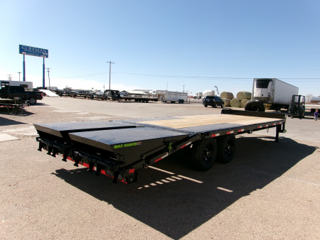 New 2026 Load Trail 102x24 Flatbed w/ Max Ramps 14k