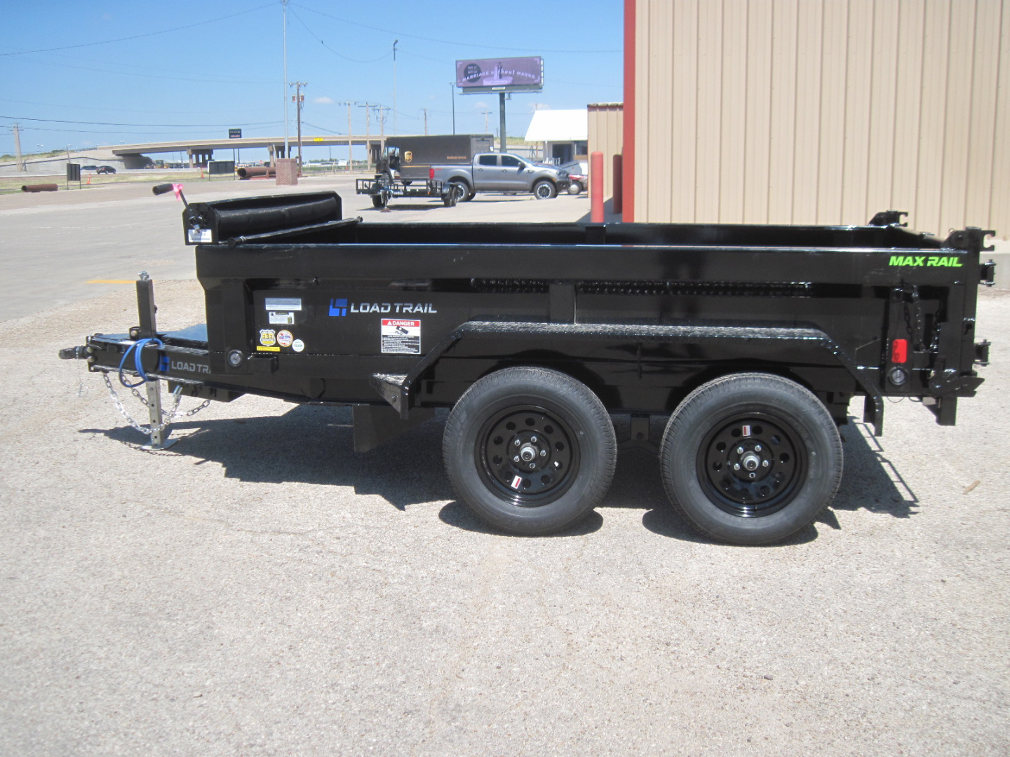 New 2026 Load Trail 60x10 Dump Trailer w/ 18" Sides 7k