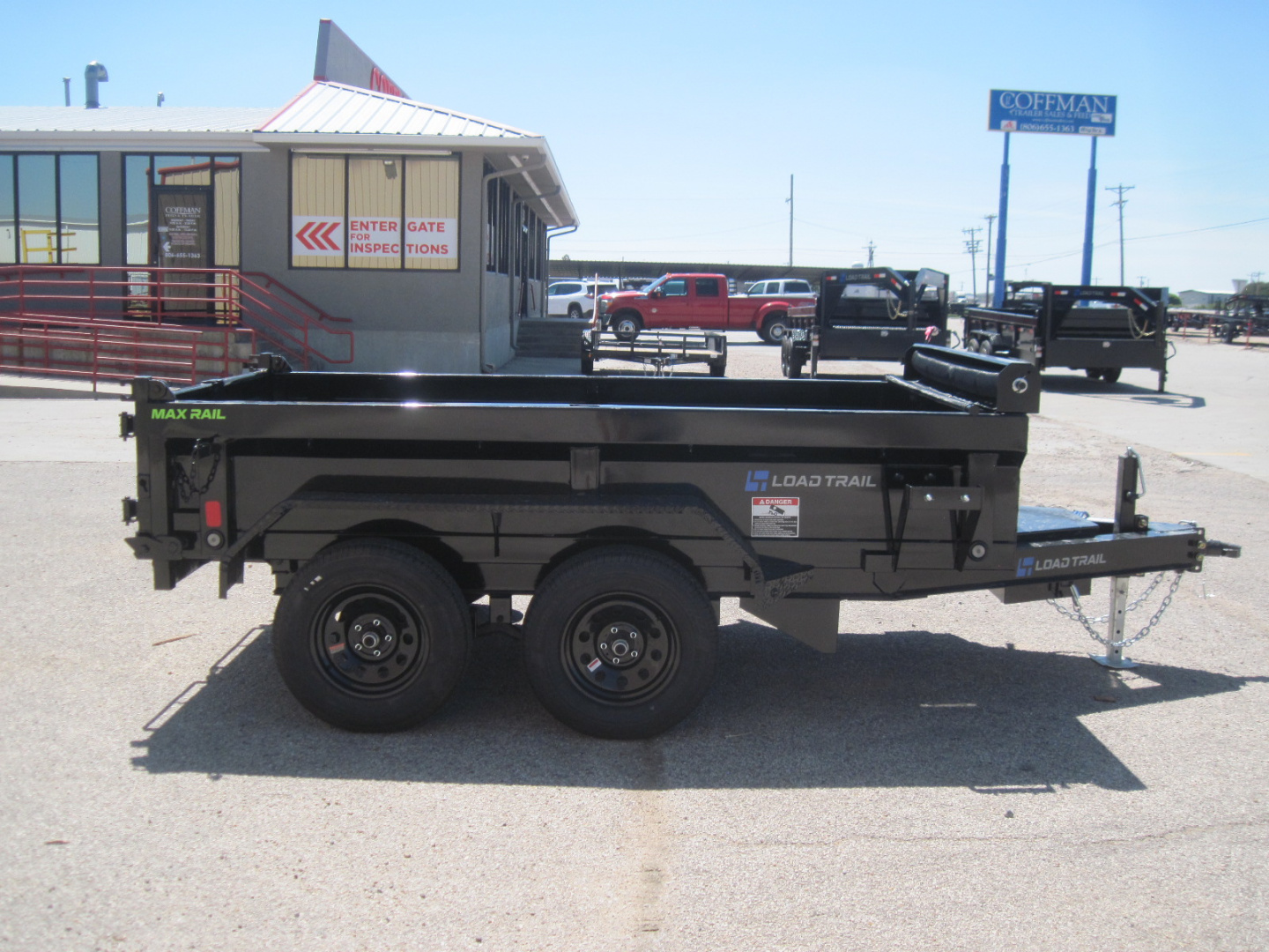 New 2026 Load Trail 60x10 Dump Trailer w/ 18" Sides 7k