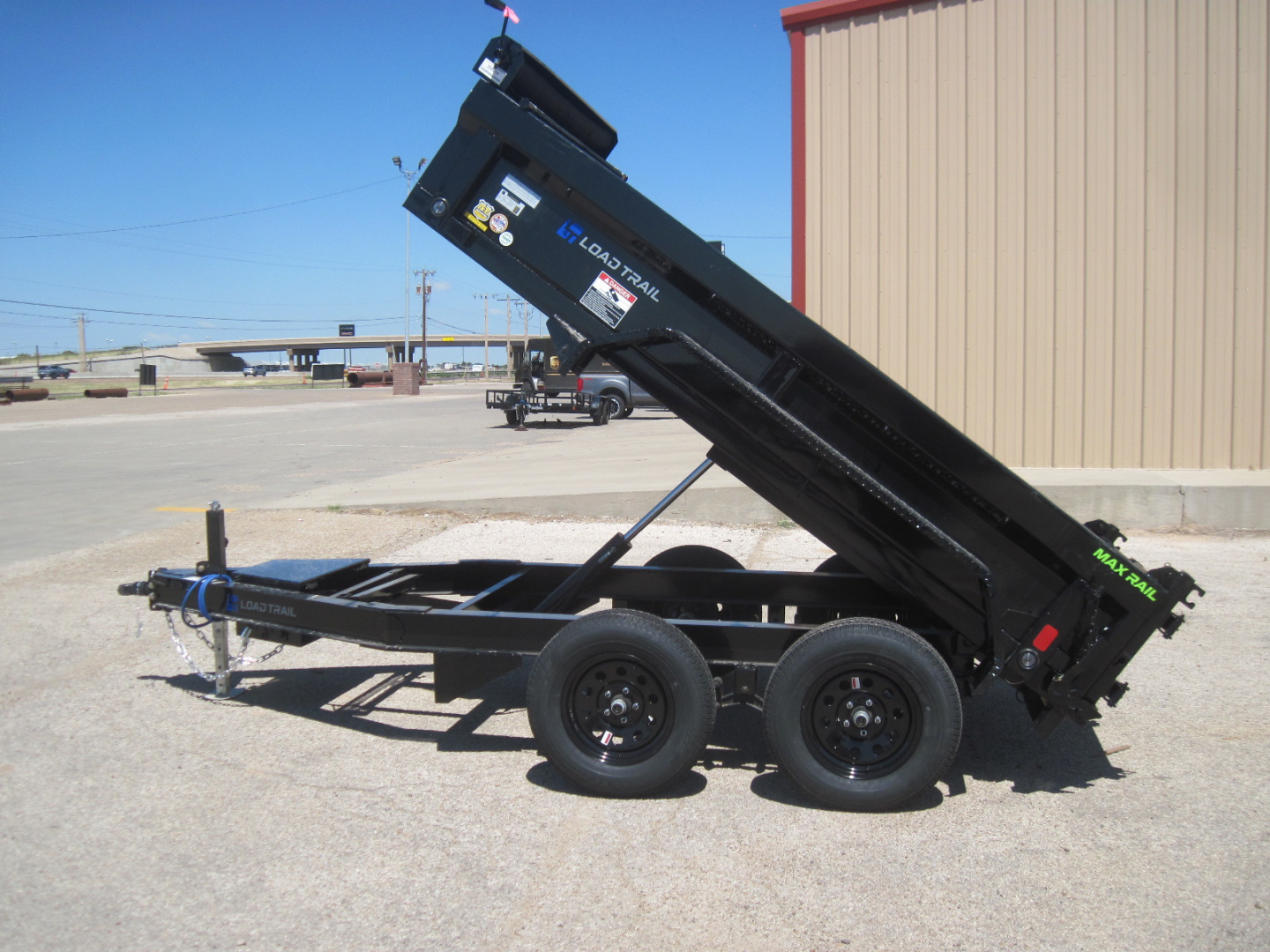 New 2026 Load Trail 60x10 Dump Trailer w/ 18" Sides 7k