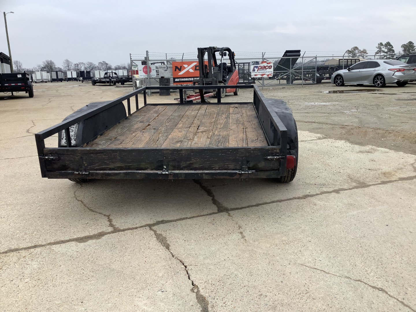 Used 1995 Homemade 76x12 Tandem Axle Utility Trailer