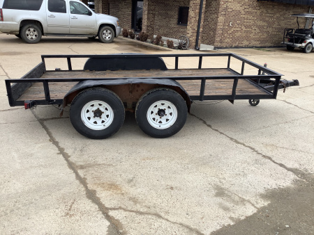 Used 1995 Homemade 76x12 Tandem Axle Utility Trailer