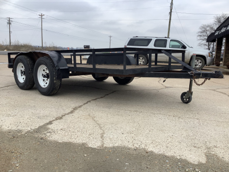 Used 1995 Homemade 76x12 Tandem Axle Utility Trailer