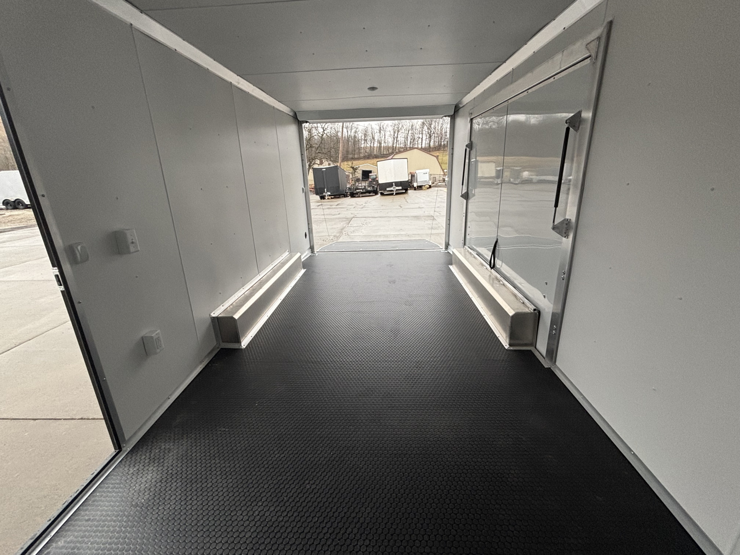 New 2026 (ALL ALUMINUM) High Country Xpress Trailers 8X20 Enclosed Trailer - Red/Black - Spread Axles - w/ Ramp - 9990# GVWR