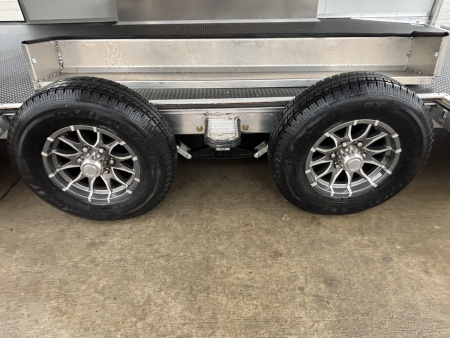 New 2026 (ALL ALUMINUM) High Country Xpress Trailers 8X20 Enclosed Trailer - Red/Black - Spread Axles - w/ Ramp - 9990# GVWR