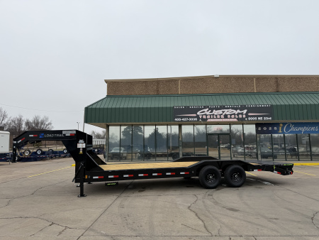 New 2026 Load Trail GC 24 X 102 TANDEM AXLE 14K GOOSENECK EQUIPMENT HAULER W/ MAX RAMPS Equipment Trailer