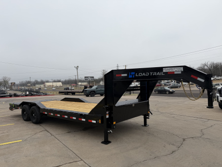 New 2026 Load Trail GC 24 X 102 TANDEM AXLE 14K GOOSENECK EQUIPMENT HAULER W/ MAX RAMPS Equipment Trailer