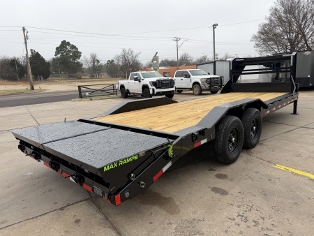 New 2026 Load Trail GC 24 X 102 TANDEM AXLE 14K GOOSENECK EQUIPMENT HAULER W/ MAX RAMPS Equipment Trailer